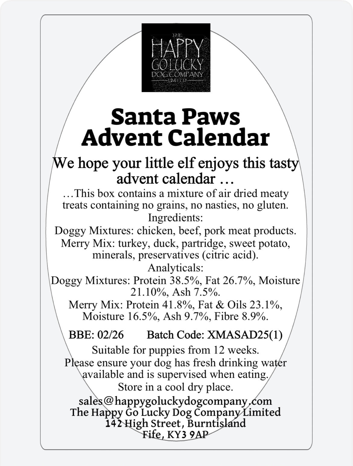 The Ultimutt Doggy Advent Calendar (Mixed Meats)