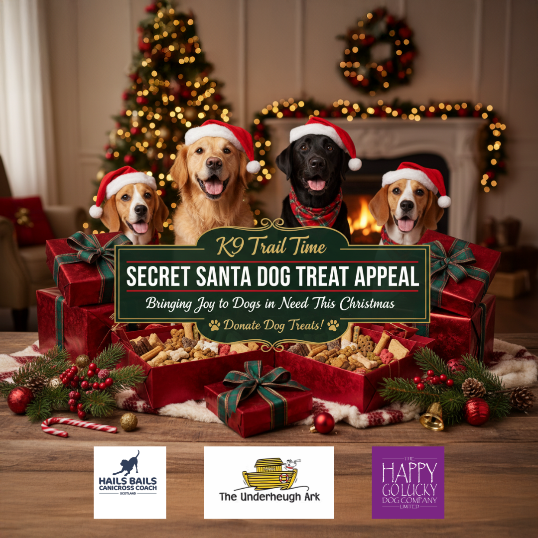 K9 Trail Time – Secret Santa Dog Treat Appeal - Donation of a mystery bag to The Underheugh Ark Rescue